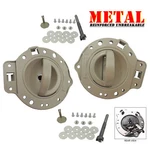 Front Rear Pair Interior Inner Door Handle For 06-10 Jeep Commander Tan Bolt. Fixed Price $24.97.