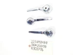 1989 Jeep Grand Wagoneer Oem Set Of 3 Interior Handles Chrome. Fixed Price $92.50.