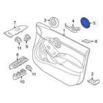 For Fiat 500X 2019-2023 6TU25LXHAA Rear Left Interior Door Handle Trim. Fixed Price $34.47.