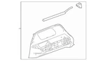 Genuine Mercedes-benz Door Handle 247-730-32-02-64-9051. Fixed Price $61.74.