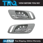 Trq Front Inside Interior Door Handles W/ Heat Gray & Chrome Pair For Gm Truck. Fixed Price $49.95.