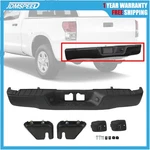 Steel Rear Step Bumper Assembly For Toyota Tundra 2007-2013 Black W/o Park Holes. Fixed Price $215.97.