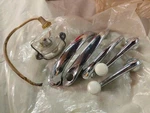 Vw Window Handle Pair 113837583A White Knob Door Volkswagen Lot + Light. Fixed Price $29.00.