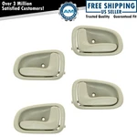 Trq Door Handles Inside Interior Inner Beige Kit Set Of 4 For Toyota Corolla. Fixed Price $20.30.