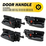 4PCS Lh Black Inner Inside Interior Door Handle Set For 03-08 Toyota Corolla. Fixed Price $21.84.