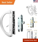 Sliding Glass Door Handle Set With Non-keyed Mortise Lock Diy Installation. Fixed Price $54.89.