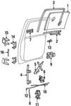 Genuine 1999-2000 Cadillac Gmc Front Right Door Inside Handle 15151336. Fixed Price $78.56.
