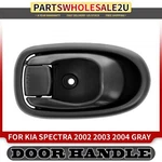 Front / Rear Passenger Side Gray Interior Door Handle For Kia Spectra 2002-2004. Fixed Price $13.69.