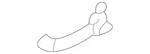 Genuine Gm Assist Strap 15771428. Fixed Price $15.05.