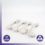 Audi 4L Q7 Front & Rear Roof Grab Trim Handle Gray Set 8P0857607R Oem. Fixed Price $41.50.