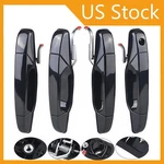 4PCS Door Handle Gloss Black Fit For 2007-2013 Chevy Tahoe Silverado Yukon. Fixed Price $29.44.