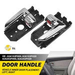 Front Rear Left Right Inner Door Handle For Kia Spectra 2004-2009 82610-2F000. Fixed Price $16.99.
