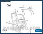 2009-2021 Volkswagen Tiguan Interior Door Handle 5N1837113E Uaq. Fixed Price $89.88.