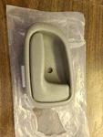 Passenger Right Front Inside Door Handle New Aftermarket Fits 97 Corolla 3007459. Fixed Price $20.00.