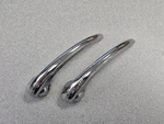 Pair Used Original Genuine Porsche 356 B Chrome Interior Door Handles #4. Fixed Price $75.00.