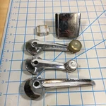 Vintage Ford Mustang? Chrome Interior Door Handle D6EB-6222614-AB & Other Parts. Fixed Price $18.14.