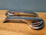 1958-1963 Ford Galaxie Fairlane Thunderbird Interior Door Handles Pair Used Oem. Fixed Price $24.99.