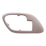 Left Tan Inside Door Handle Bezel W/o Power Lock For 95-98 1500 95-02 C2500. Fixed Price $9.99.