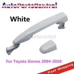 Fits For Toyota Sienna 2004-2010 Rear Left Right Sliding White Door Handle. Fixed Price $8.99.