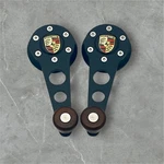 Window Crank Set For 1965-1989 Porsche 911, 912, 930 Black W/wood Knobs Legend. Fixed Price $147.00.