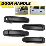 4X Exterior Door Handle Front Rear Left Right Black For 2002-2008 Dodge Ram 1500. Fixed Price $43.69.