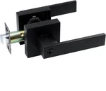 Matte Black Square Door Lever Handle Privacy Passage Interior Lock. Fixed Price $29.95.