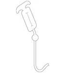 Genuine Nissan Deck Lid Release Lever 84690-JA000. Fixed Price $24.91.