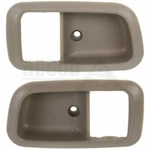 Interior Door Handle Trim Bezels Beige Pair Set For 2000-2006 Toyota Tundra. Fixed Price $19.57.