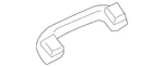 Genuine Mercedes-benz Grab Handle 166-810-00-54-7E94. Fixed Price $26.32.