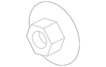 Genuine Ford Window Regulator Nut W711059S442. Fixed Price $8.40.