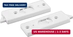 Prime-line F 2801 2-5/16 In., White Plastic, Spring-loaded Tilt Latch (1 Pair). Fixed Price $16.61.