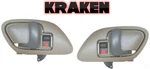 Inside Door Handles For Chevy Gmc Truck Tahoe Suburban With Bezels Tan Set Of 4. Fixed Price $74.95.