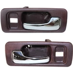 Interior Door Handle For 90-93 Honda Accord Set Of 2 Front Sedan Plastic. Fixed Price $19.16.