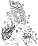 Genuine Mopar Inside Remote Control Handle Right 1BY92XDVAB. Fixed Price $33.49.