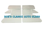 1937 1938 Nash 5 Coupe Classic Auto Glass Vintage Door Flat Windows 2DR. Fixed Price $425.00.