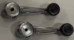Oem 68-72 Ford Galaxie & Mustang Front Window Crank Handles Qty C8AB-6223348-B. Fixed Price $40.00.