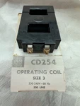 Allen Bradley CD254 Size Operating Coil 230-240 Volt 60HZ / Nos. Fixed Price $149.00.