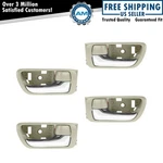 Door Handles Inside Interior Beige Chrome Kit Set Of 4 For 02-06 Toyota Camry. Fixed Price $31.49.
