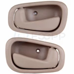 2PCS Left & Right Side For 98-02 Toyota Corolla Beige Inner Door Handles. Fixed Price $10.09.