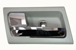 Fits 2003 To 2011 Mercury Grand Marquis Interior Door Handle Left Gray Chrome. Fixed Price $24.86.