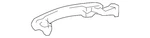 Genuine Toyota 2011-2020 Sienna Handle, Outside 69230-08040-D0. Fixed Price $96.38.