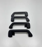 11-18 Porsche Cayenne Front & Rear Roof Grab Handles Trim Set Black Oem. Fixed Price $34.99.
